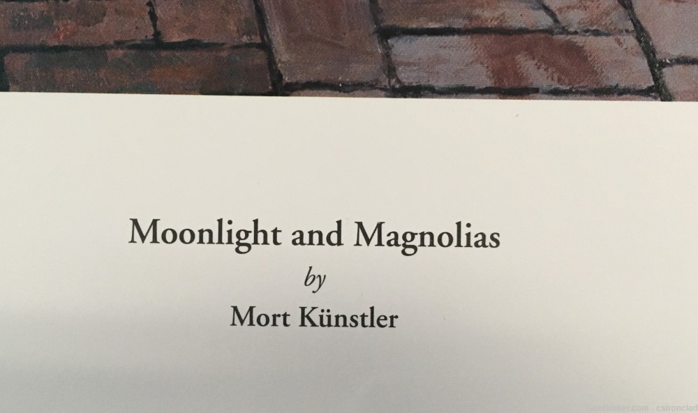 Civil War MOONLIGHT AND MAGNOLIAS print by Mort Kunstler-img-2