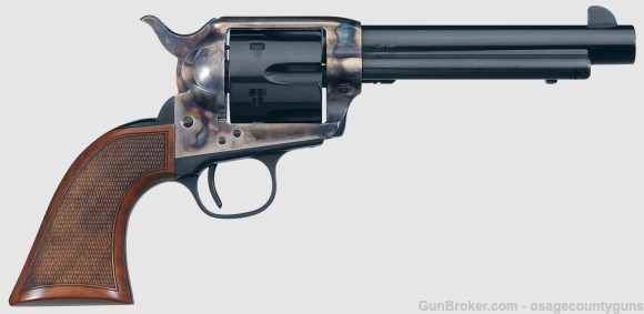 Uberti 1873 Cattleman El Patron Blued - 5.5" - .45 Colt-img-1