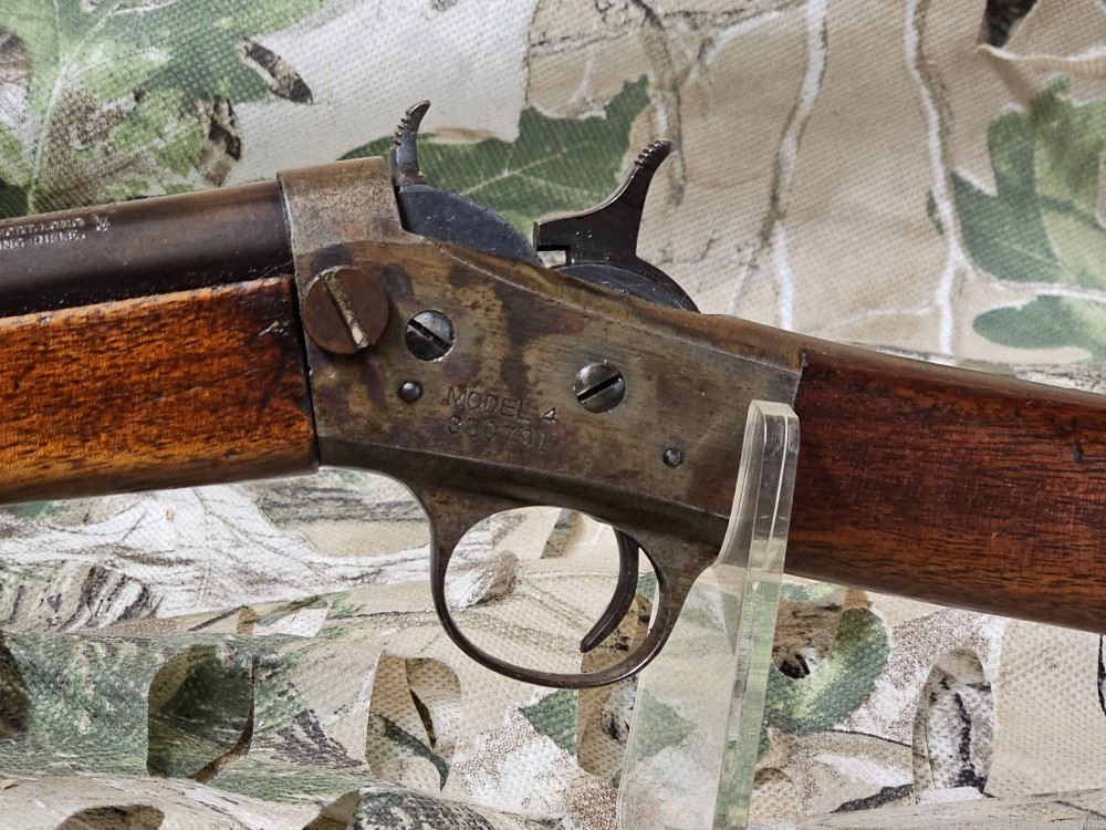 Vintage Remington model 4 Four 22lr single shot -img-9