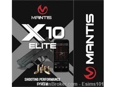 MANTIS X10 ELITE -SHOOTING PERFORMANCE SYSTEM & LASER ACADEMY Training Kit