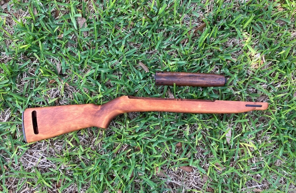 M1 Carbine.  Stock.  M2 stock.  Unmarked.  Complete. -img-1