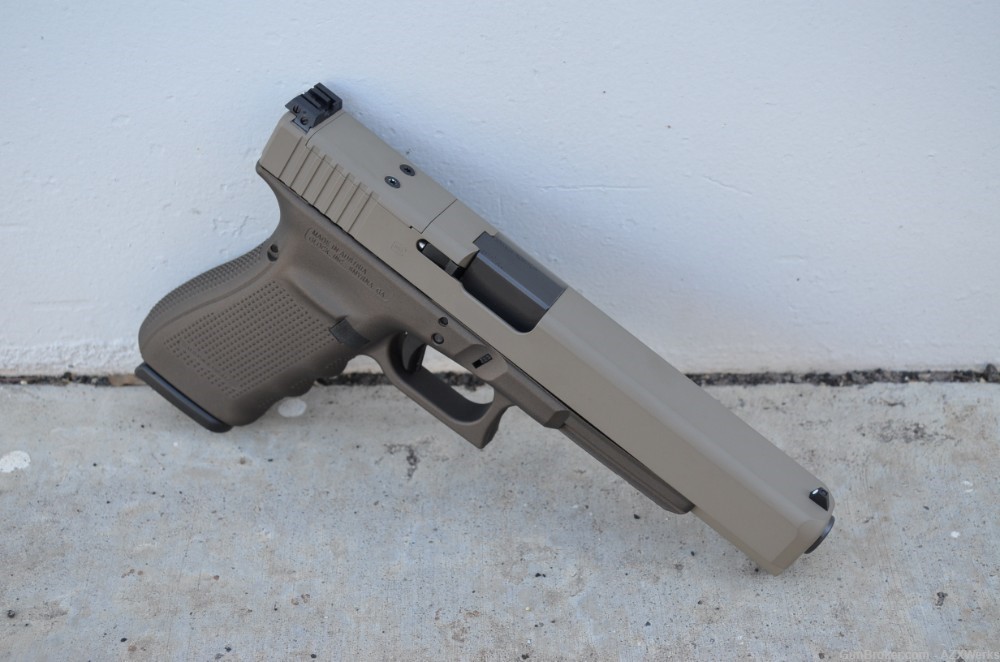 Glock 40 Gen 4 MOS 10mm X-Werks Magpul FDE Midnight Bronze G4 Optic Ready L-img-2