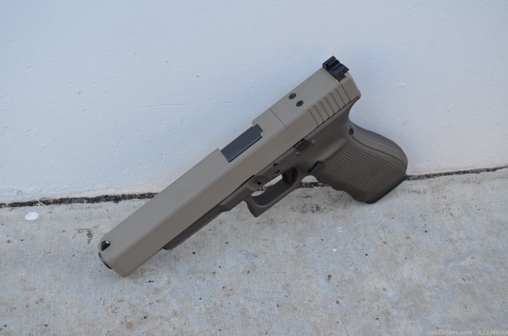 Glock 40 Gen 4 MOS 10mm X-Werks Magpul FDE Midnight Bronze G4 Optic Ready L-img-3