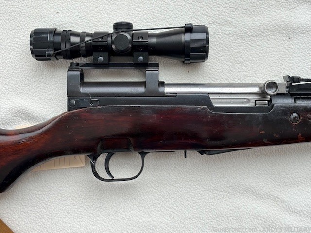 RUSSIAN SKS TULA 1954 WITH SCOPE, MONO POD AND SLING  #8029-img-7