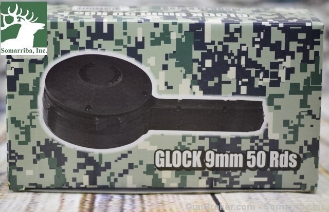 GLOCK 9MM 50 ROUND DRUM MAGAZINE-img-0