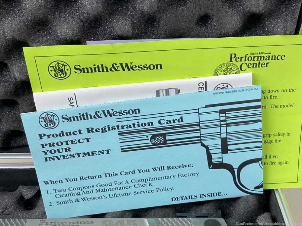 Smith & Wesson 945 PC 45 ACP 4.75" Stainless-img-4