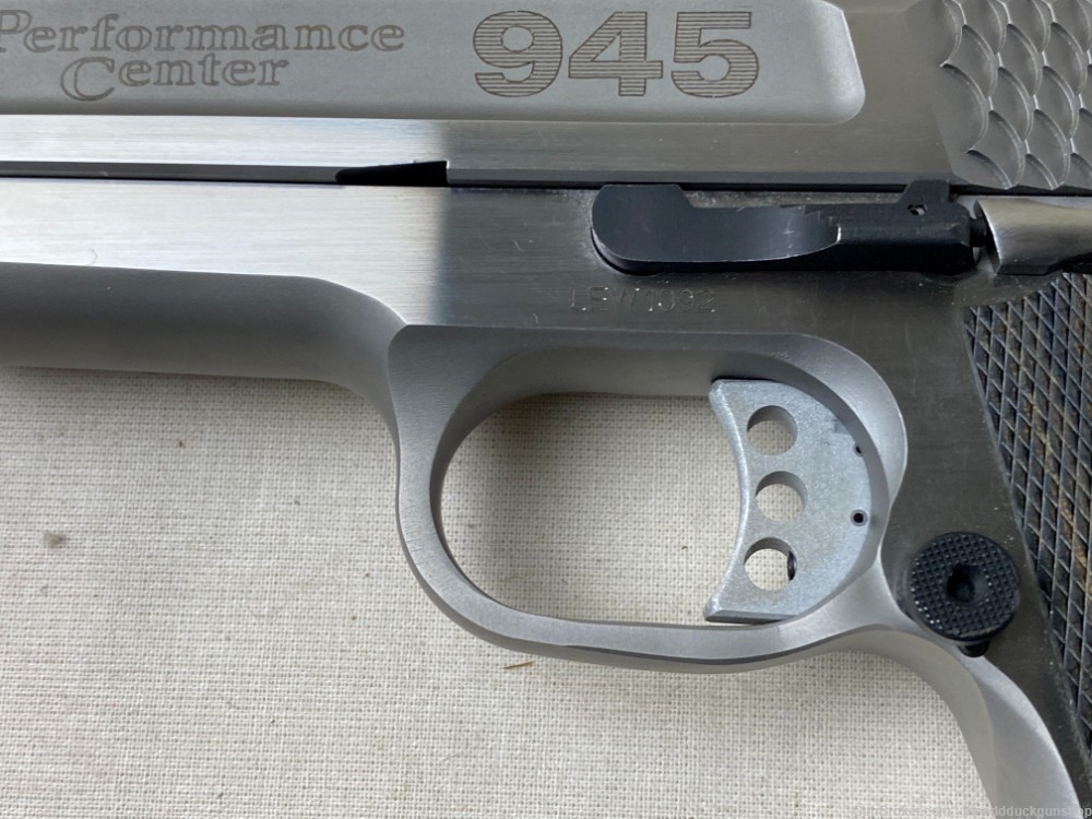 Smith & Wesson 945 PC 45 ACP 4.75" Stainless-img-12