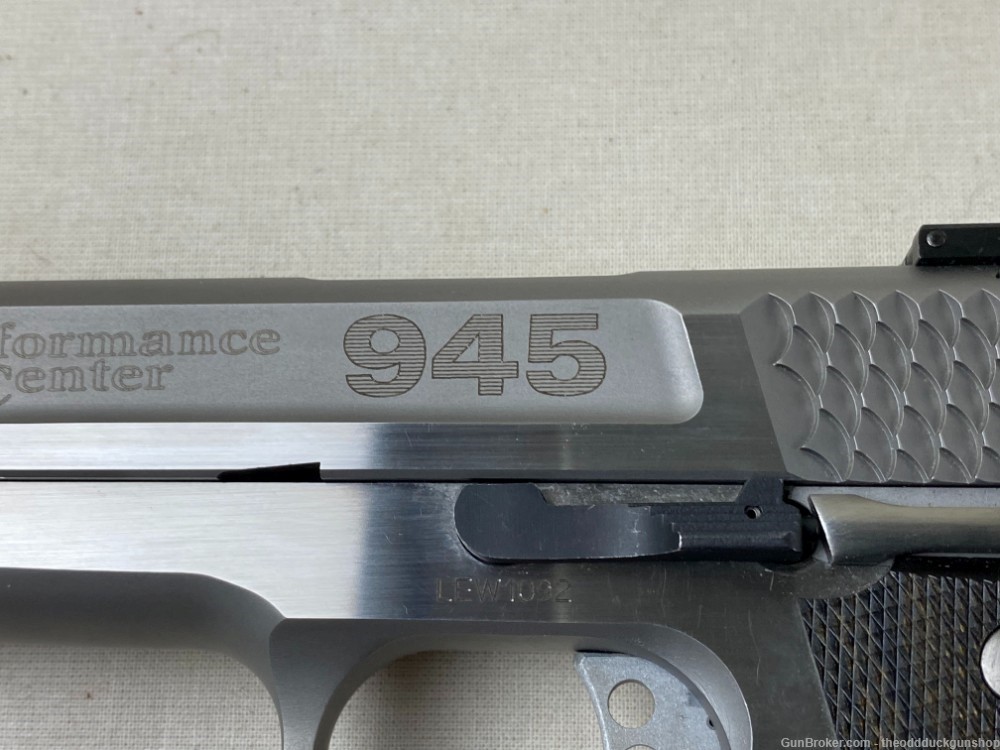 Smith & Wesson 945 PC 45 ACP 4.75" Stainless-img-11