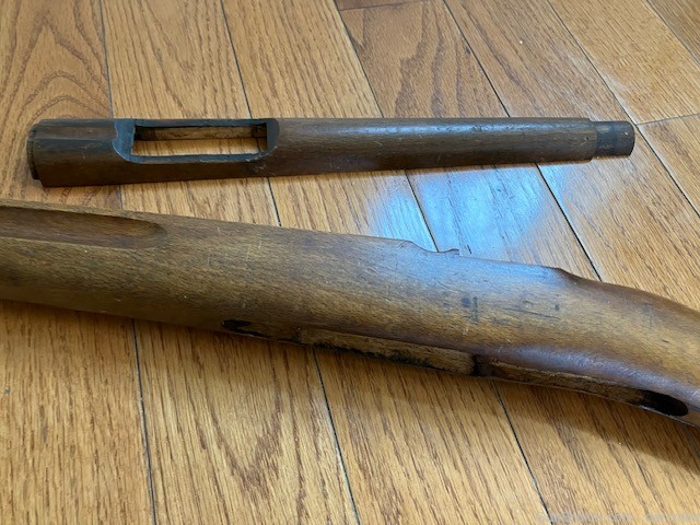 Swedish Mauser M/96 Small Ring Rifle Stock w/ Hand Guard. Good Condition.-img-6