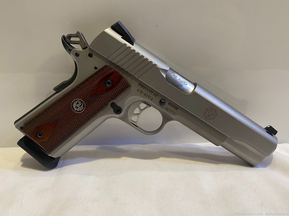 USED - Ruger SR 1911 Full Size .45ACP Pistol-img-1