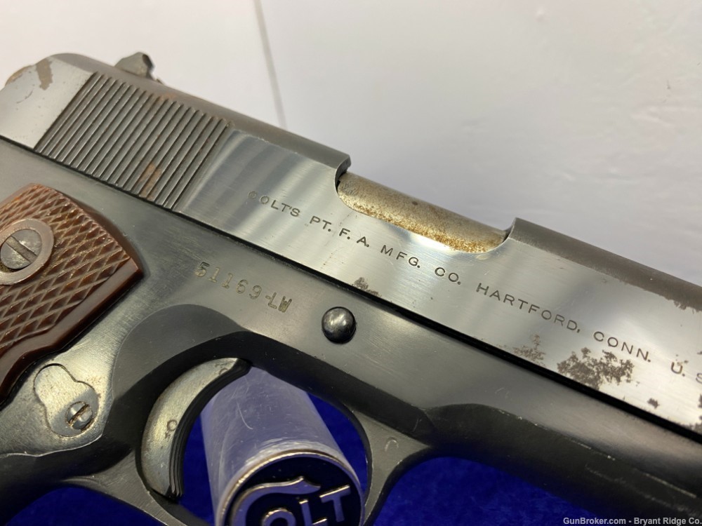 1967 Colt Commander 9mm Luger Blue 4 1/4" *DESIRABLE PRE-70 SERIES*-img-20