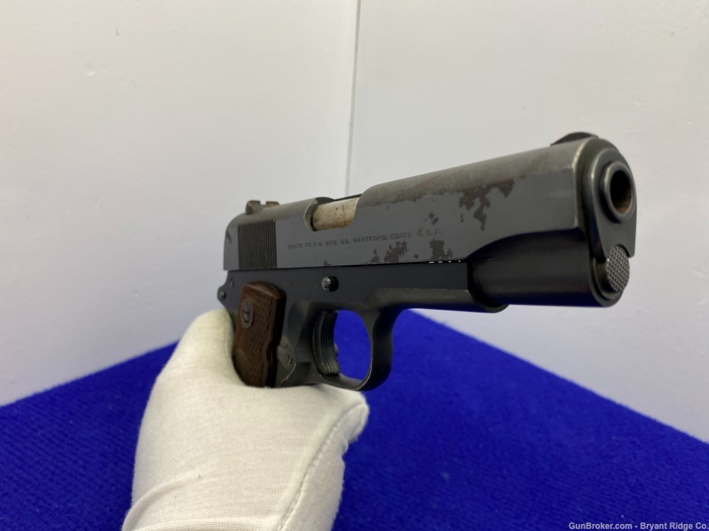 1967 Colt Commander 9mm Luger Blue 4 1/4" *DESIRABLE PRE-70 SERIES*-img-34