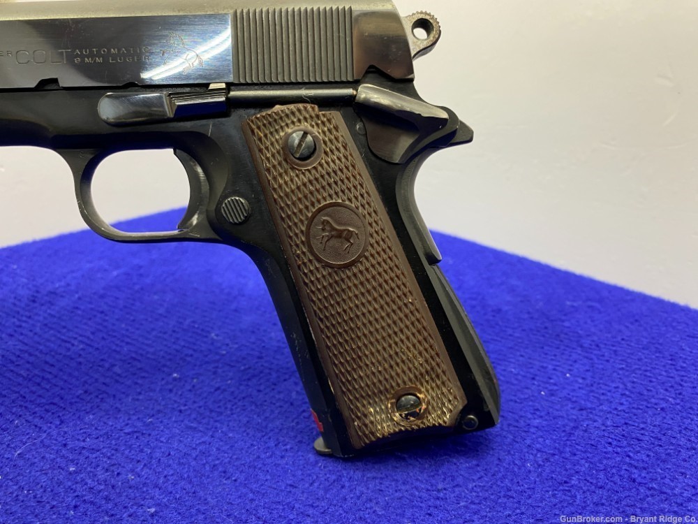 1967 Colt Commander 9mm Luger Blue 4 1/4" *DESIRABLE PRE-70 SERIES*-img-39