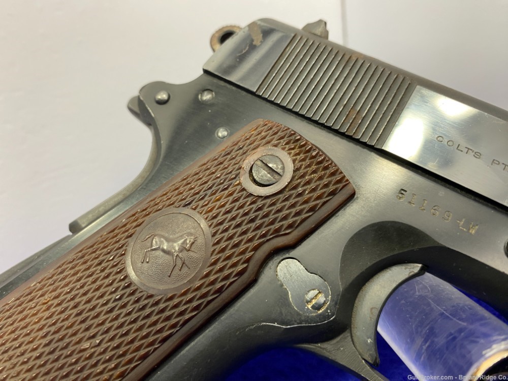 1967 Colt Commander 9mm Luger Blue 4 1/4" *DESIRABLE PRE-70 SERIES*-img-17