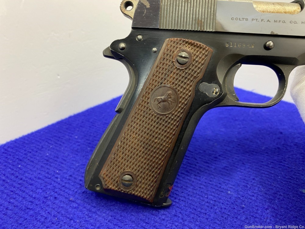 1967 Colt Commander 9mm Luger Blue 4 1/4" *DESIRABLE PRE-70 SERIES*-img-40