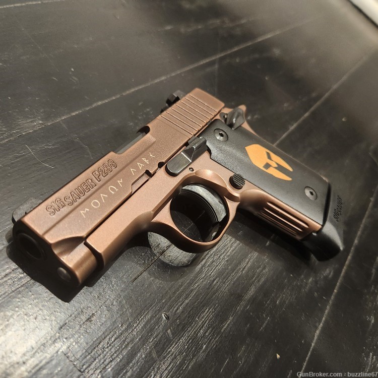 Sig Sauer P238 Spartan "discontinued Oil-Rubbed Bronze finish"-img-0