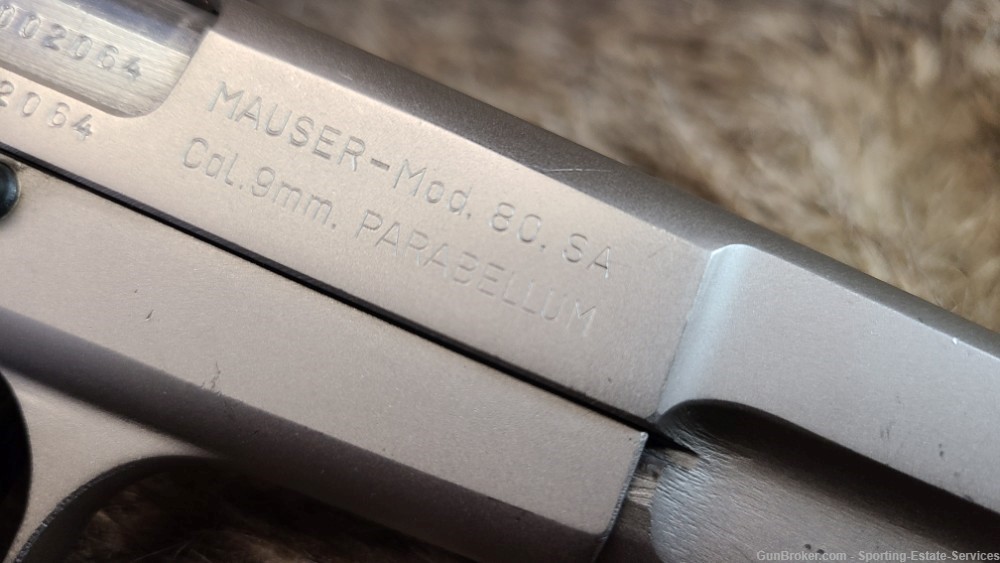 Mauser Model 80 SA - 9mm - 4 1/2" - 13 Round - Single Action-img-8