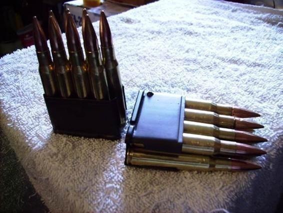 M1 GRAND CLIP  WITH  8 -30/06 DUMMY SHELLS-img-0