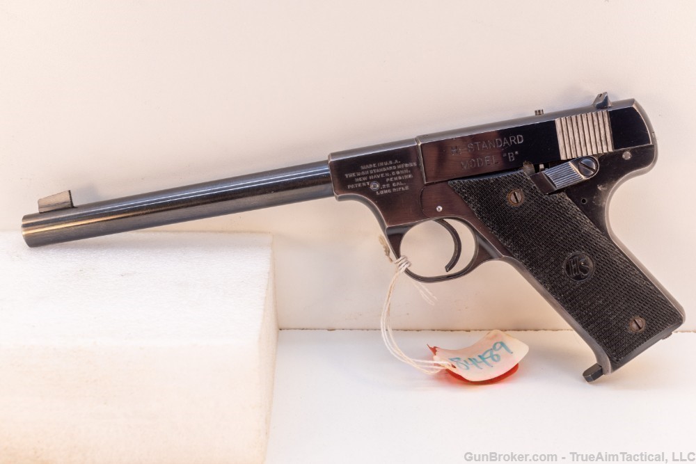 Hi Standard Model B Type II 22LR 6.75" Pistol-img-0