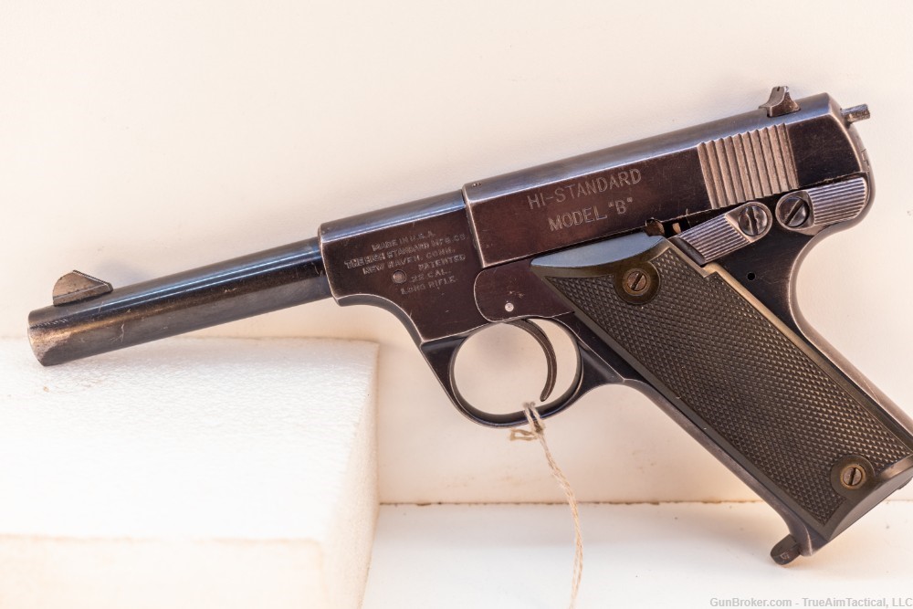 Hi Standard Model B Type 1A 22LR 4.75" Pistol-img-0