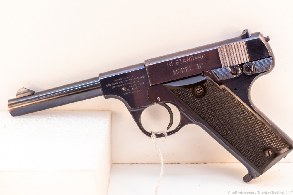 Hi Standard Model B Type IA 22LR 4.5" Pistol-img-0