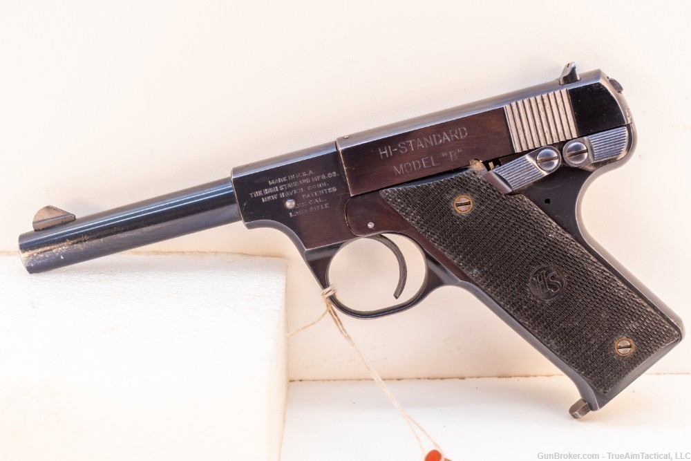Hi Standard Model B Type IB 22LR 4.5" Pistol-img-0