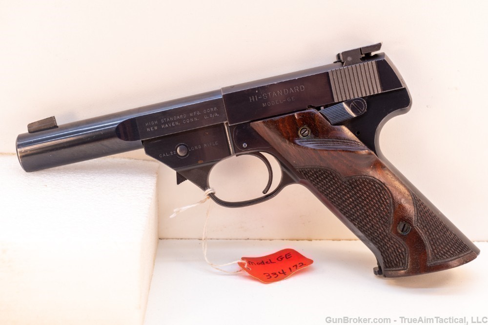 High Standard Model G-E 4.5" 22LR Pistol-img-0