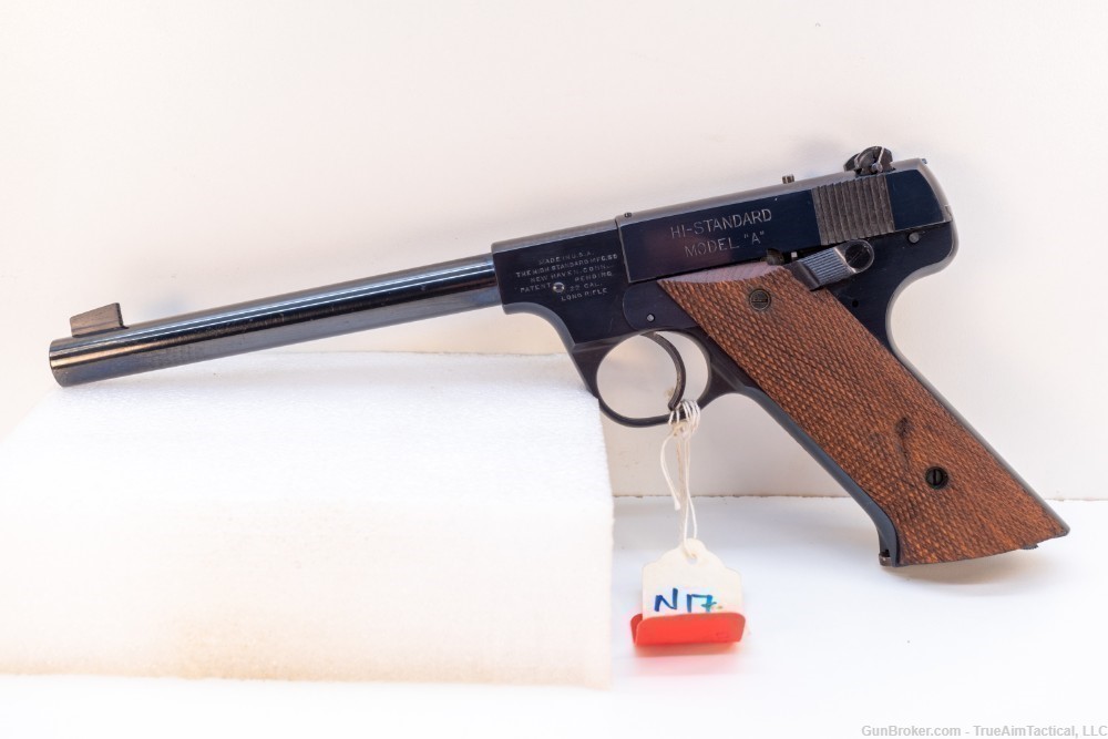 Hi Standard Model A 6.75" Type II Takedown 22LR Pistol-img-0