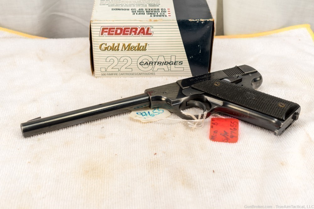 Hi Standard Model B 6.75" Type II Pistol -img-1