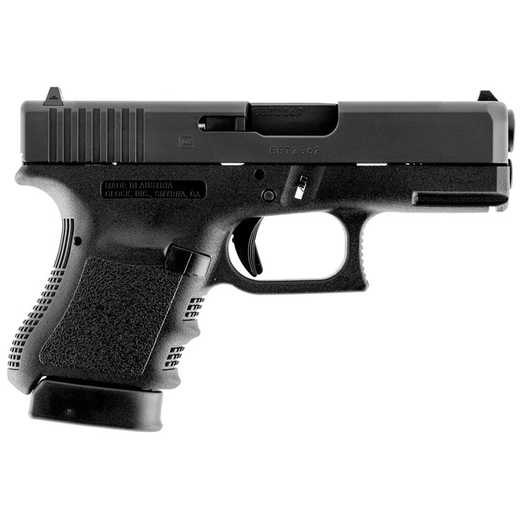Glock 36 Subcompact 45 Auto Pistol 3.75 Black-img-0