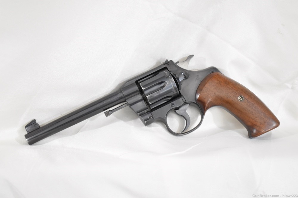 Colt Officers model 38 Special made in 1950 with fully custom grip/frame -img-1