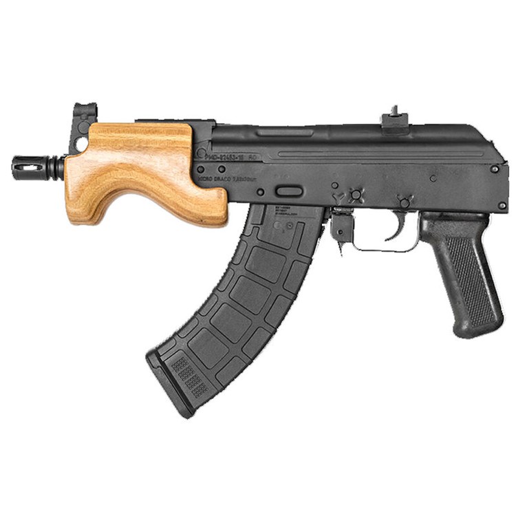Century Arms Micro Draco AK Pistol 7.62x39mm Matte 6.25-img-1