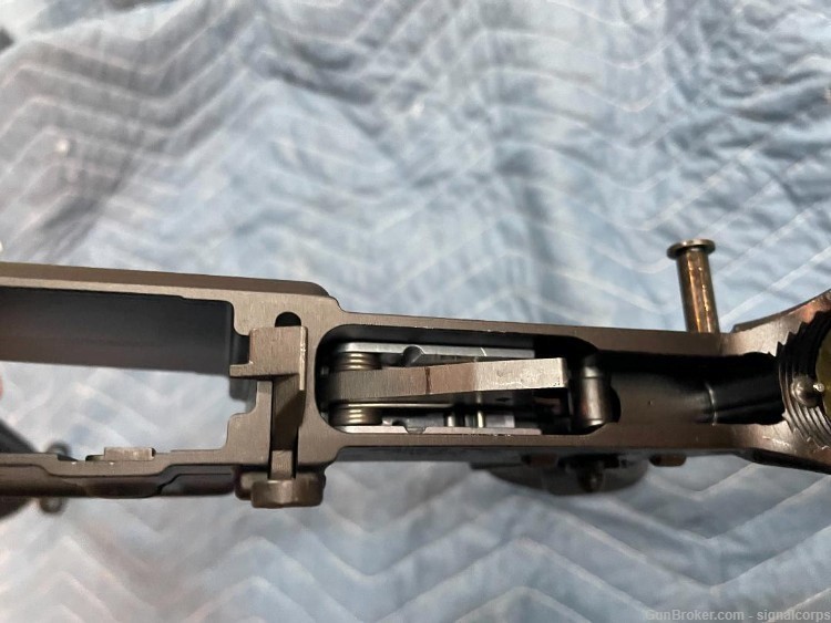 Spikes Tactical lower with  Colt A3 1/9 HBAR Upper. Upgraded trigger -img-2