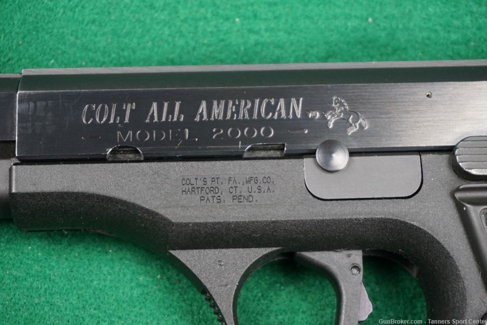 1992 Colt All American Model 2000 9 9mm 4.5" 15-Round No Reserve 1¢ Start-img-3