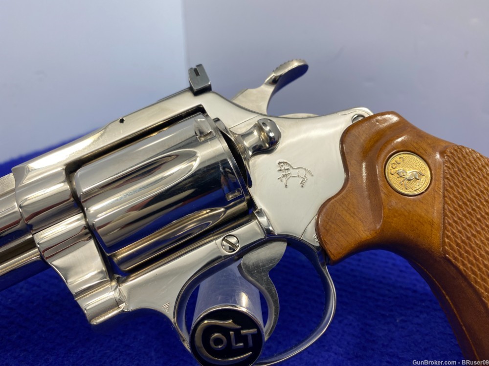 1984 Colt Diamondback .22LR Nickel 6" *RARE & SOUGHT-AFTER/ONLY 2,200 MADE*-img-6