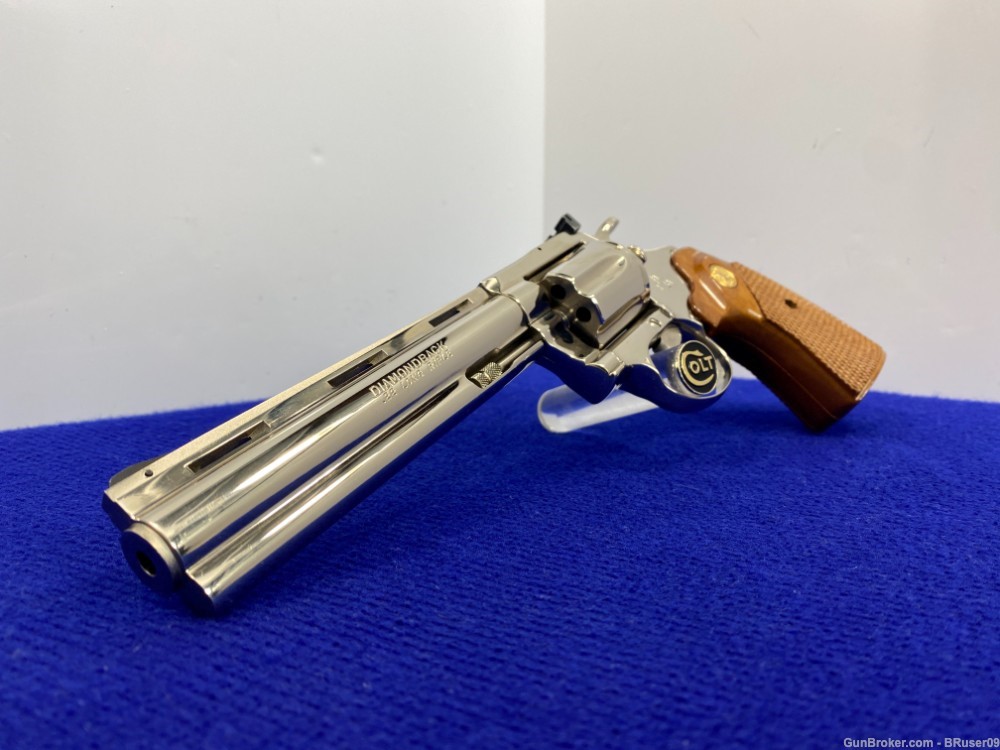 1984 Colt Diamondback .22LR Nickel 6" *RARE & SOUGHT-AFTER/ONLY 2,200 MADE*-img-11