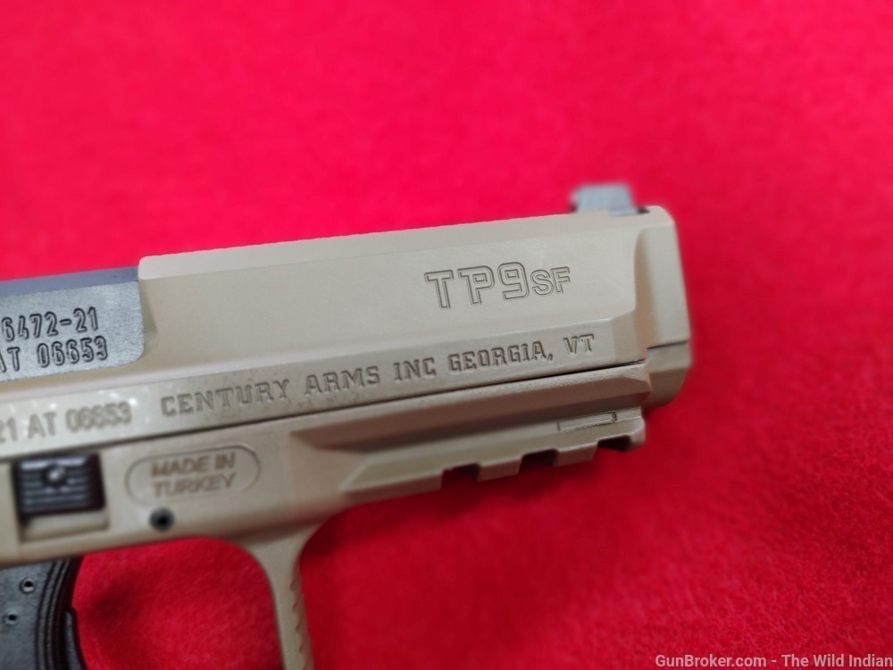 CENTURY CANIK TP9SF 9MM 4.46" FDE 2 18RD-img-1