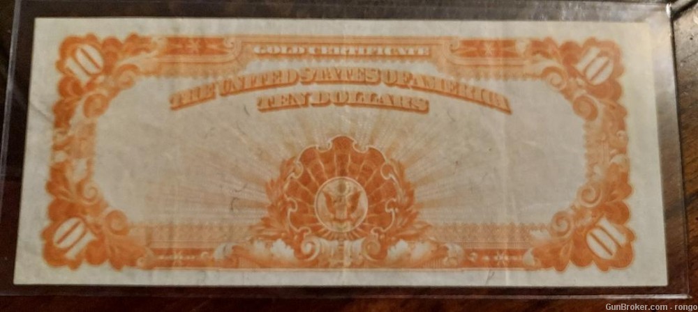 1922 $10 Gold  CERTIFICATE *****GREAT GIFT*******-img-1