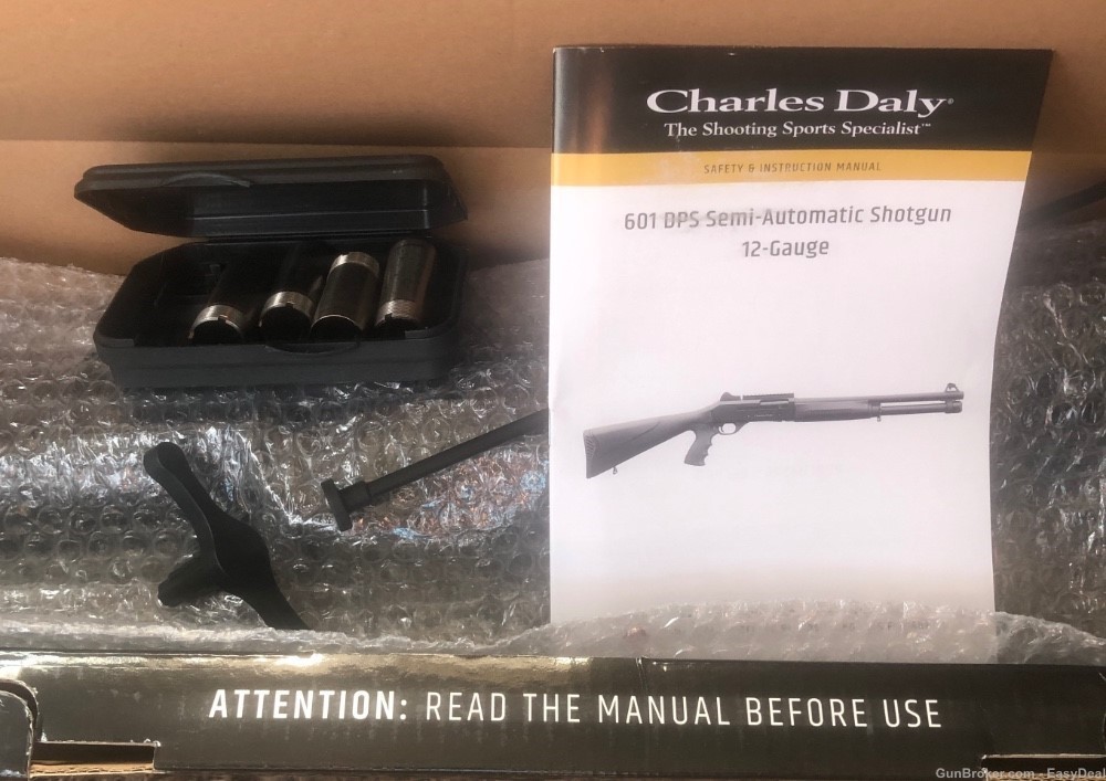 Charles Daly 601 DPS 12 Gauge Shotgun (Benelli M4 Clone)  FREE SHIPPING-img-2