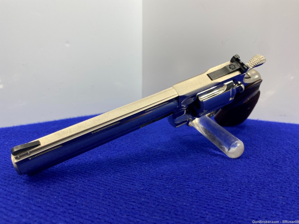 Colt Python .357 Mag 6" -DESIRABLE NICKEL MODEL- Consumer Unfired Example-img-22