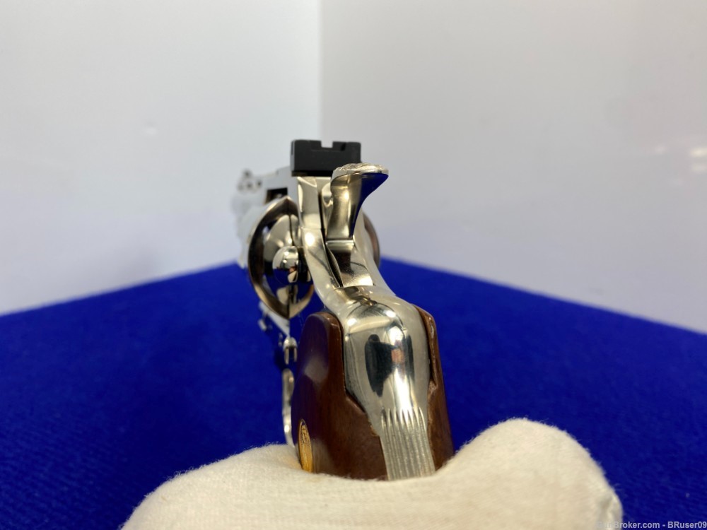 Colt Python .357 Mag 6" -DESIRABLE NICKEL MODEL- Consumer Unfired Example-img-28