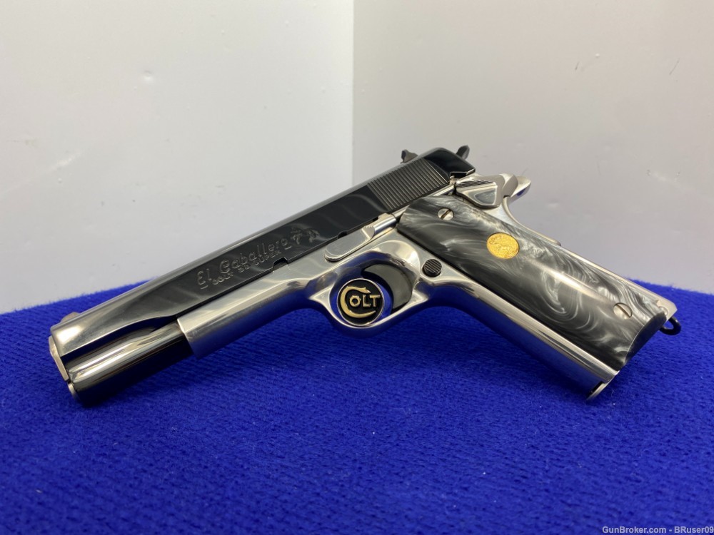 1994 Colt Government .38super Two-Tone *LEW HORTON "EL CABALLERO" 107/750*-img-7