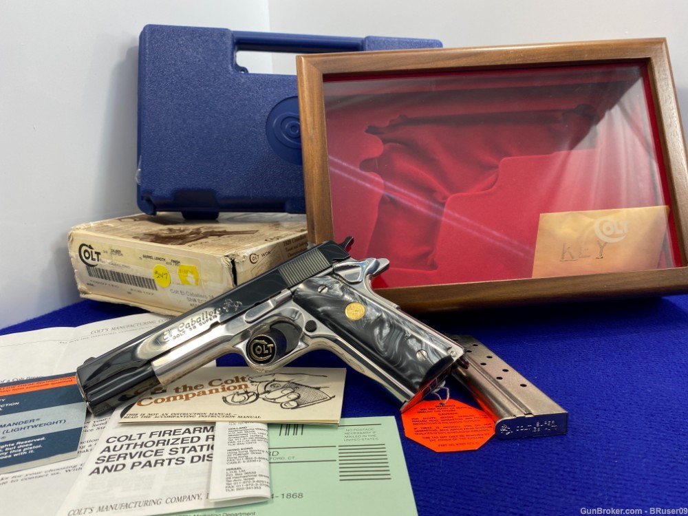 1994 Colt Government .38super Two-Tone *LEW HORTON "EL CABALLERO" 107/750*-img-41