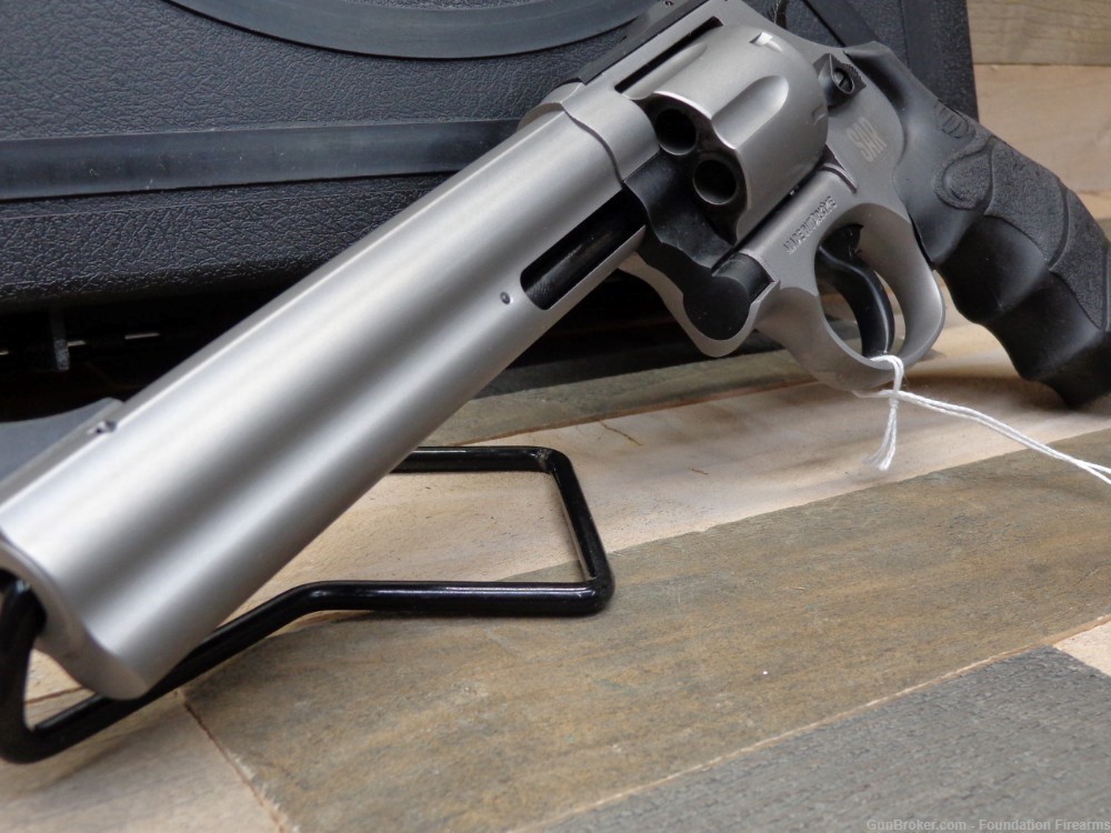 NEW - SARSILMAZ SAR SR 38 .38/.357 mag Stainless 6" Revolver  SARSR38ST6-img-0