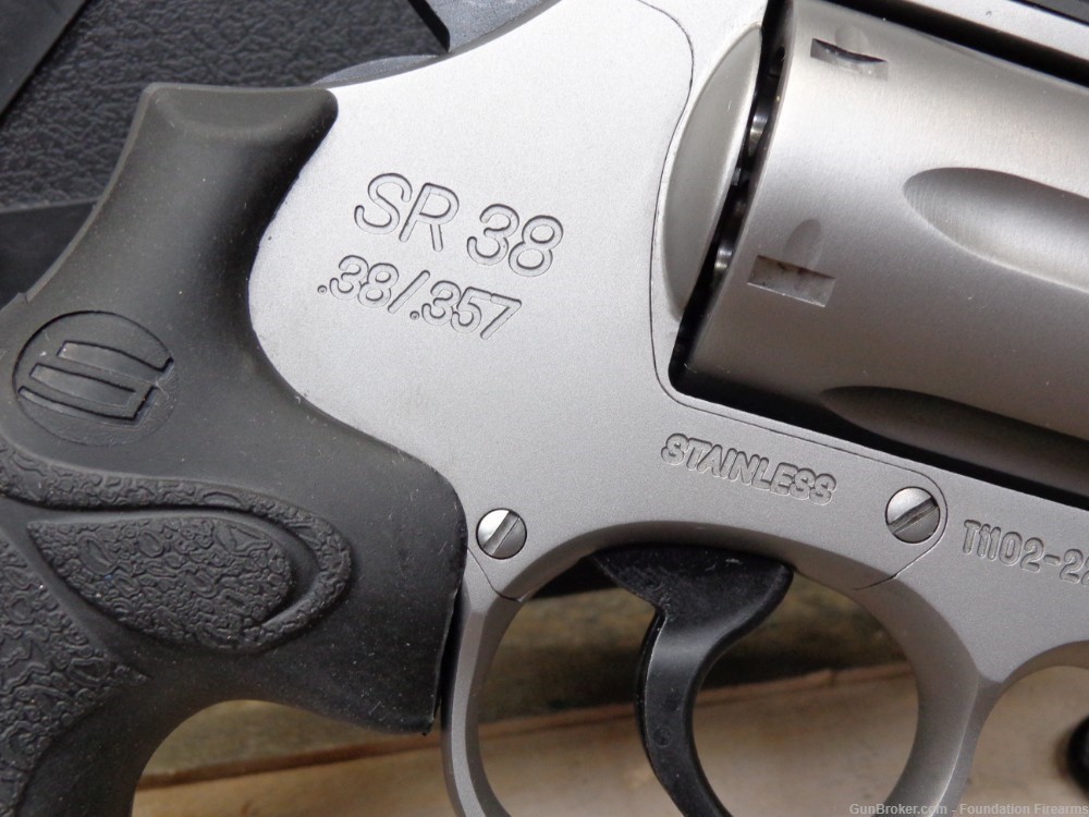 NEW - SARSILMAZ SAR SR 38 .38/.357 mag Stainless 6" Revolver  SARSR38ST6-img-3