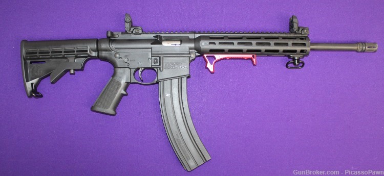 SMITH & WESSON M&P15-22 RIFLE W/ ONE 35 RD MAGAZINE-img-7