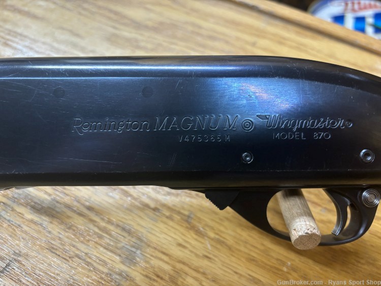 Remington 870 MAGNUM Wingmaster 12ga 30"-img-11
