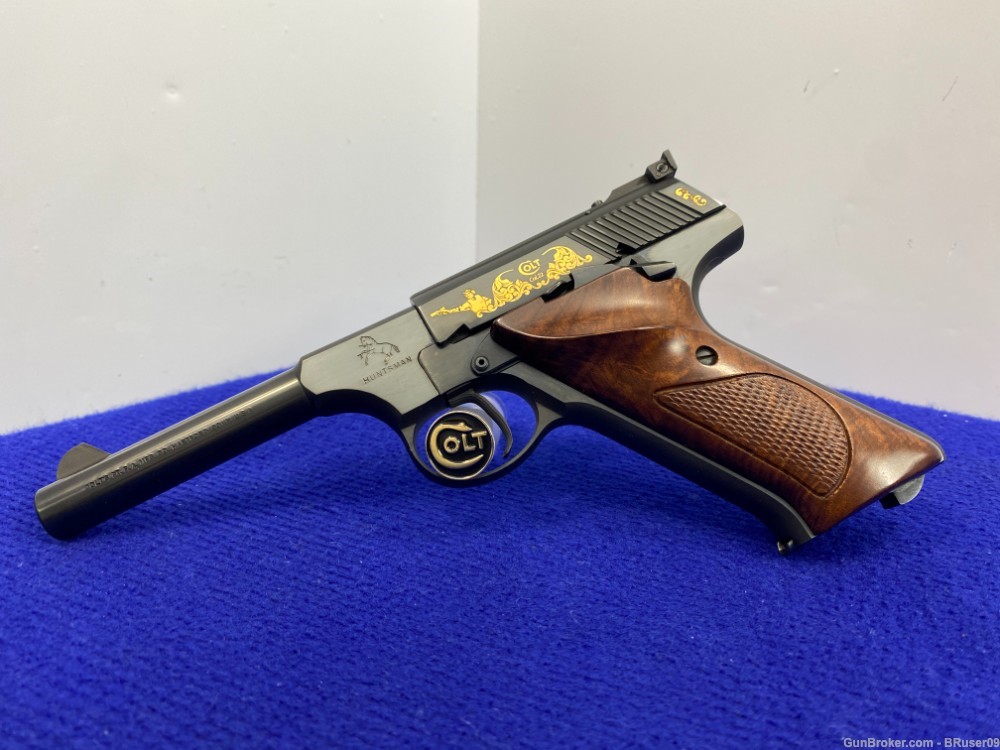 1983 Colt Huntsman .22LR *VERY RARE "S" MASTERS SPECIAL EDITION* 1 of 400-img-6