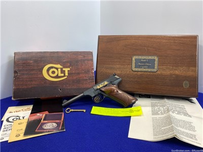 1983 Colt Huntsman .22LR *VERY RARE "S" MASTERS SPECIAL EDITION* 1 of 400