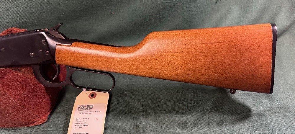 Winchester Ranger rifle, used, 30-30WIN caliber lever action, 20 inch blued-img-3